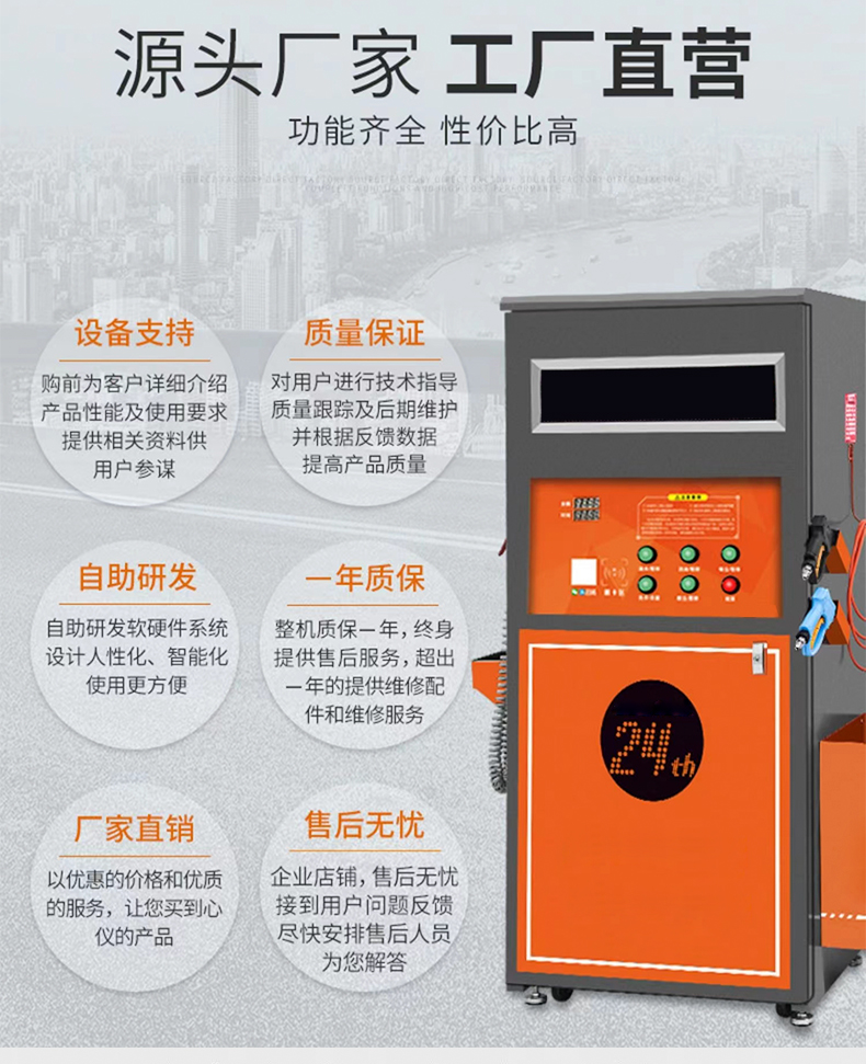 鼎潔盛世單槍自助洗車機全自動一體洗車機DJ3KW6